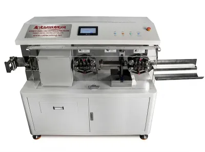 Automatic Coaxial Cable Stripping & Cutting Machine WPM-9935