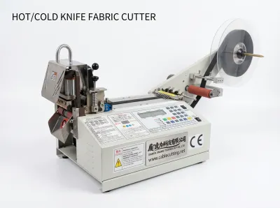 Automatic Hot/Cold Knife Fabric Cutter for Webbing & Tape WPM-990T - Cut-Off Machine