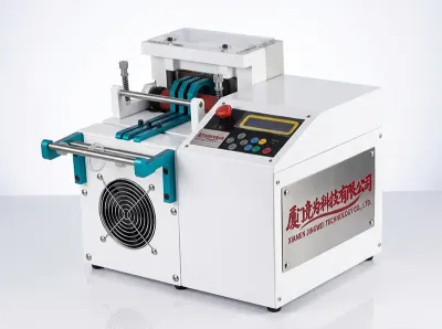 Automatic Rubber Plastic Sleeve Tube Belt Wire Cutter WPM-100 - Cut-Off Machine