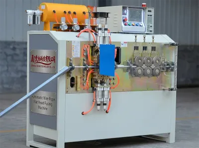Automatic Wire Rope Flat Head Fusing Machine 60KW WPM-60SF - Cut-Off Machine