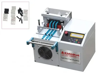 Digital Ribbon & Tape Cutting Machine, ±0.1mm Precision WPM-6100 - Cut-Off Machine