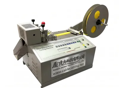 Automatic Hook & Loop Ribbon Cutting Machine WPM-690 - Cut-Off Machine
