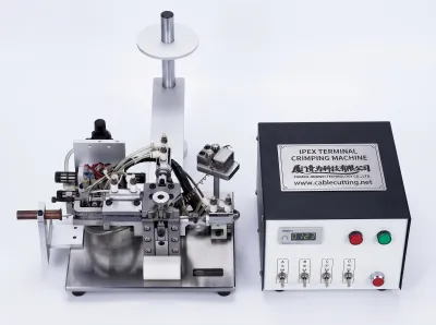 IPEX Coaxial Cable Terminal Crimping Machine for RG6 Connectors WPM-IPEX - Semi-Auto Crimping Machine