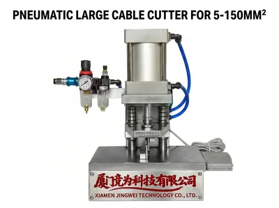 Pneumatic Large Cable Cutter for 5-150mm² Wires WPM-5-150MM2 - Cut-Off Machine