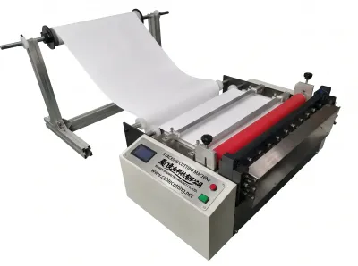 Automatic Stacking Cutting Machine for Fabric & Wire | Cut-100D to WPM-Cut-1200 - Cut-Off Machine