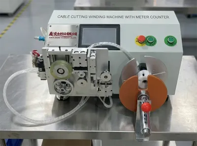 Semi-Automatic Cable Cutting Winding Machine with Meter Counter WPM-2009LC
