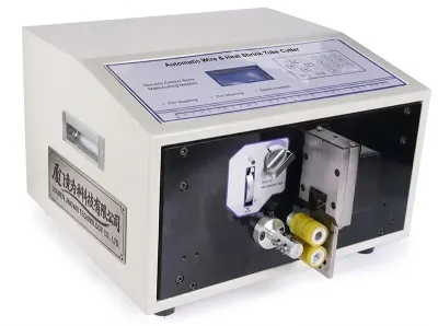 Automatic Wire & Heat Shrink Tube Cutter with LCD Display WPM-09A - Cut-Off Machine