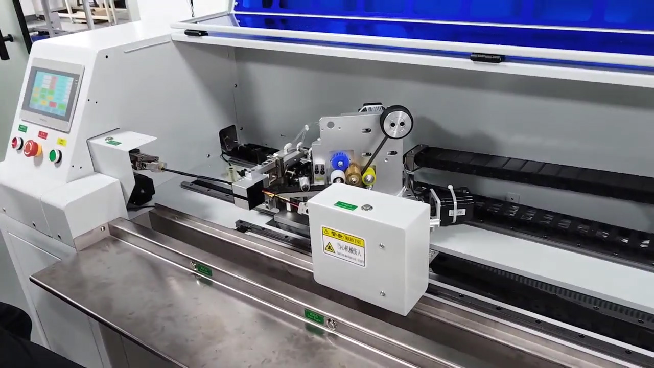Automatic Short Wire Adhesive Tape Wrapping Machine for Precise Wrapping