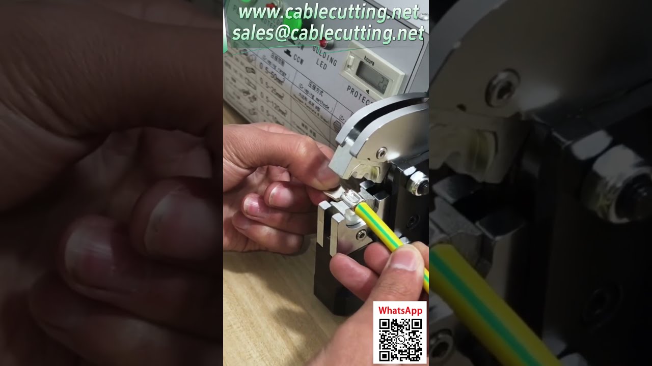 純電動端子壓接機  適用0.5-70平方寬範圍壓接