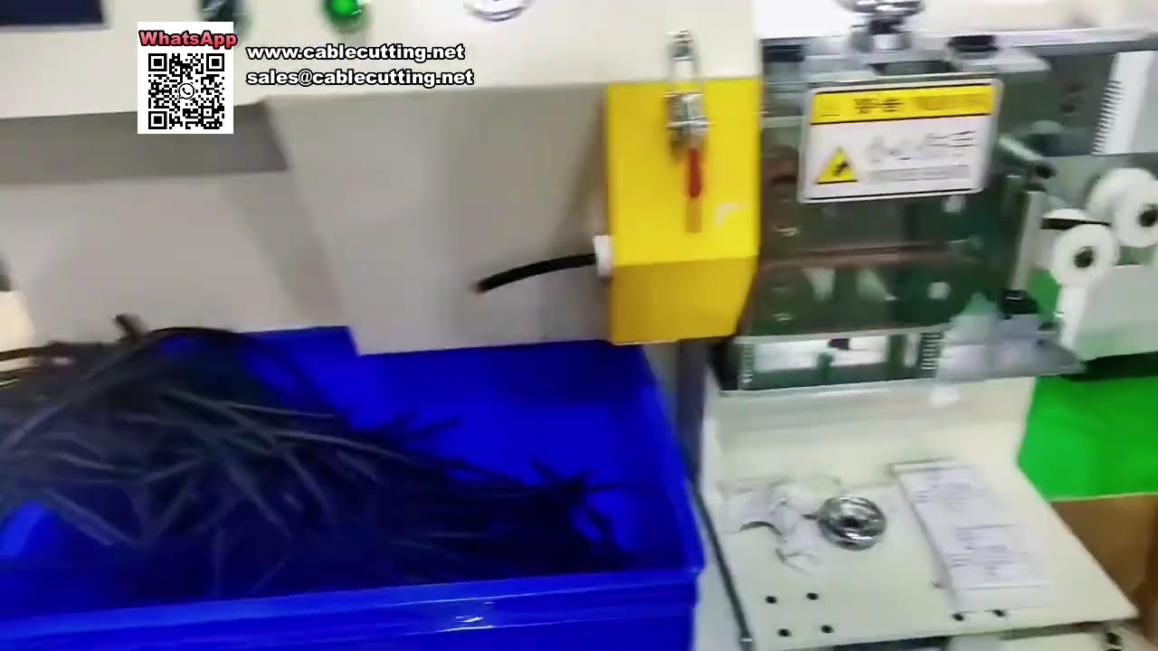High Speed Automatic Terminal Crimping Machine for Wire Harness Manufacturing Lines