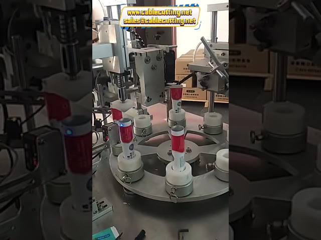 Vertical Body Lotion Paste Ultrasonic Soft Tube Fill Seal Cosmetic Filling Sealing Machine